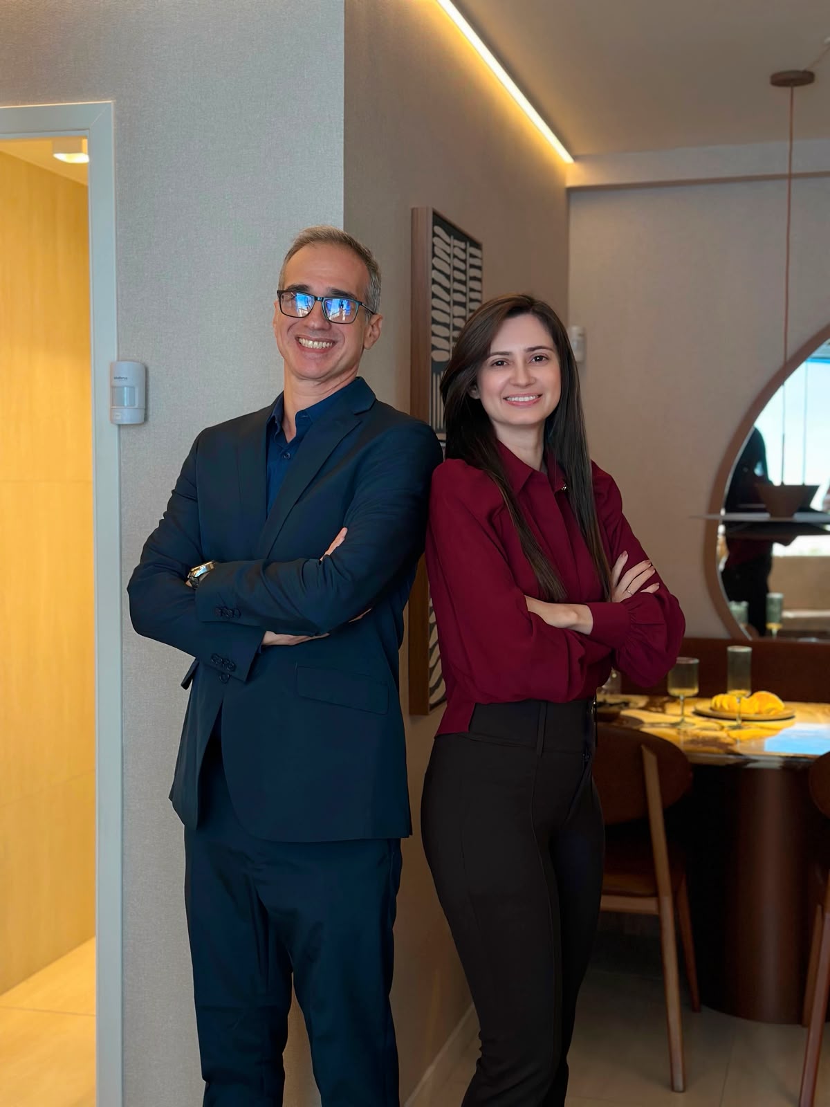 Daniel e Fernanda, gerentes de vendas